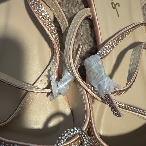 Lulu's Pink Rhinestone Embellished Heels - Picture 3 of 5